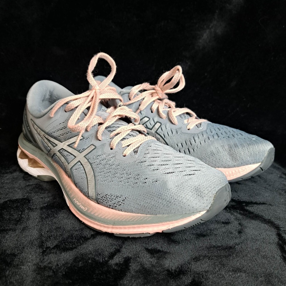 ASICS Gel-Kayano 27 Gray‎ 1012A713 Athletic Running Shoe Womens 9 Wide - Picture 3 of 11
